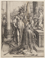 KG 01761
<br/>
Salomon aanbidt de afgodsbeelden
<br/>
<em>Leyden, Lucas van (1494-1533)</em>